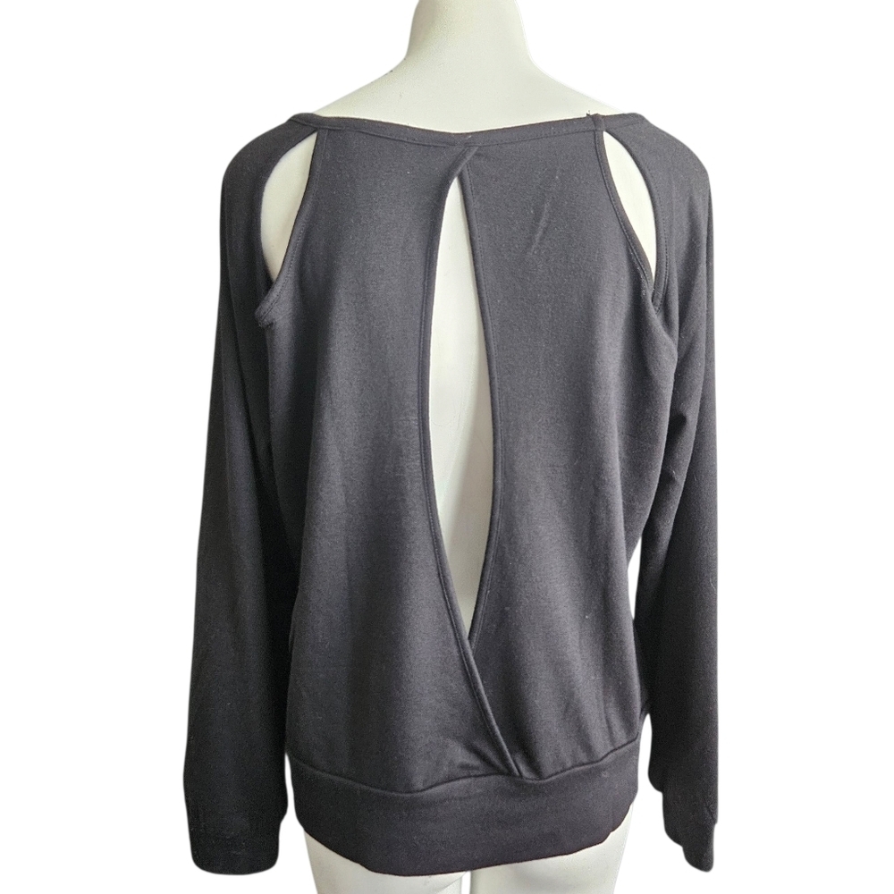 Venus Open Back Rhinestone Lips‎ Sweatshirt XL - Picture 3 of 8